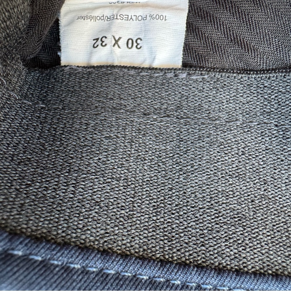 Men's Navy and Black Pants - Picture 4 of 5